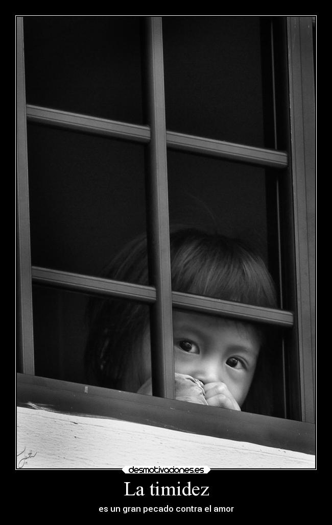 La timidez - es un gran pecado contra el amor