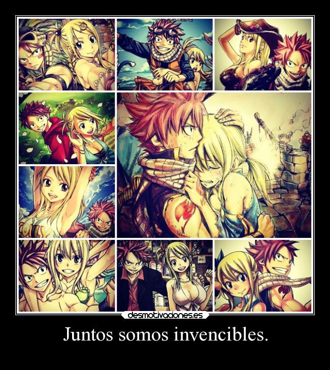 Juntos somos invencibles. - 
