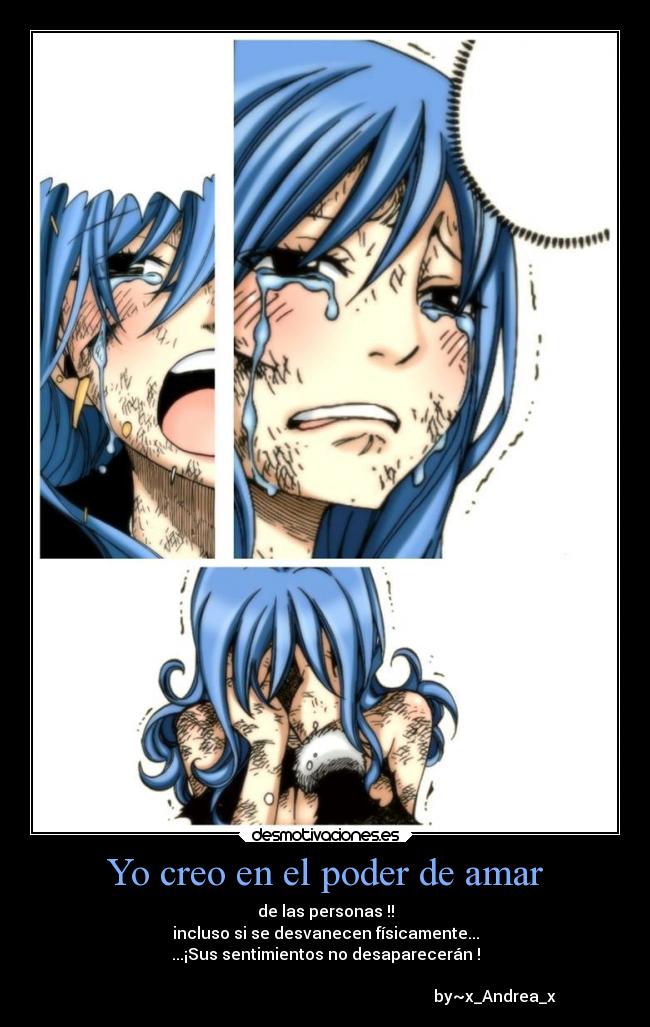 Yo creo en el poder de amar - de las personas !!
incluso si se desvanecen físicamente...
...¡Sus sentimientos no desaparecerán !
by~x_Andrea_x