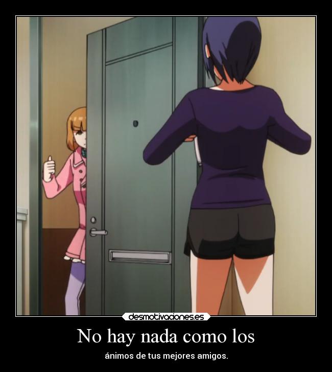 carteles anime amigos tokyo ghoul touka neesan desmotivaciones