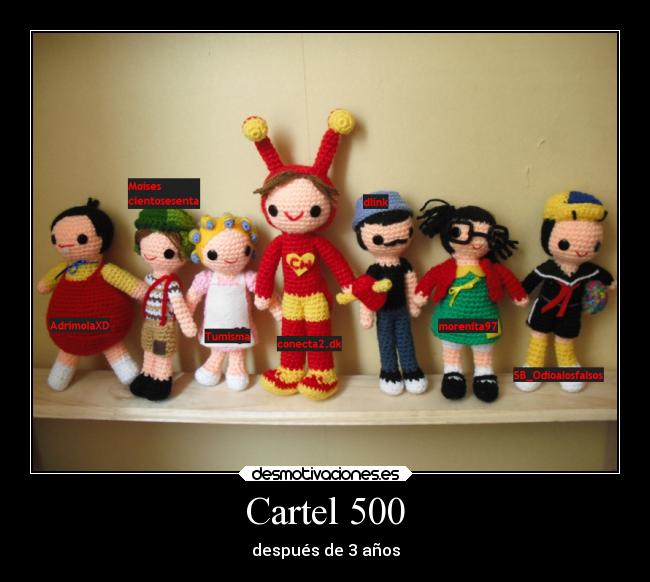 Cartel 500 - después de 3 años