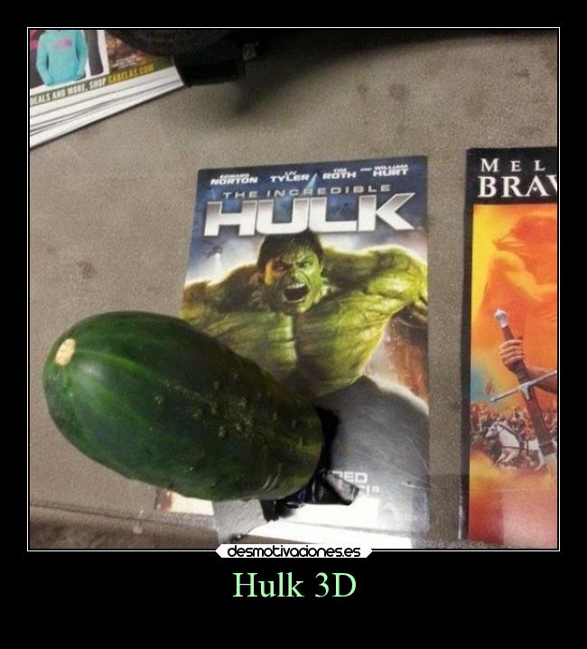 Hulk 3D -