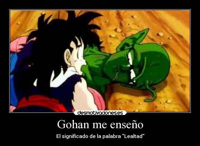 Gohan me enseño - 