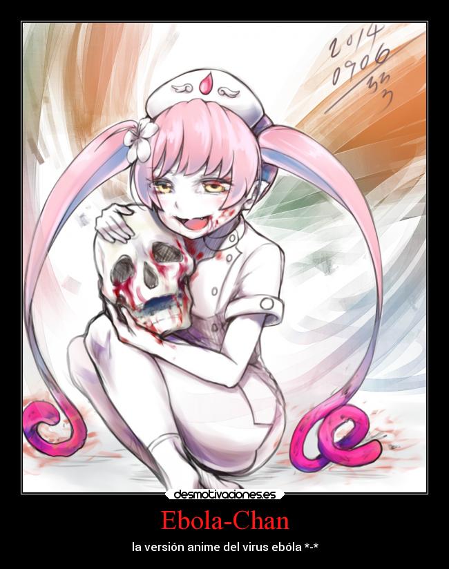 Ebola-Chan - la versión anime del virus ebóla *-*
