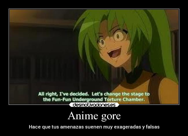 Anime gore - 
