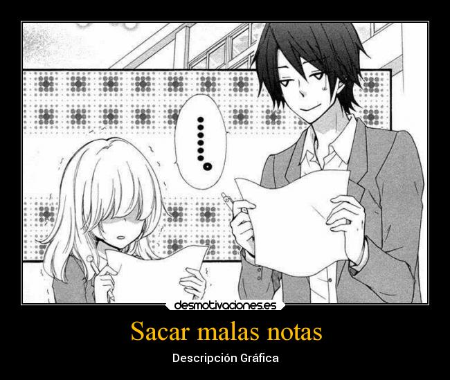 Sacar malas notas - Descripción Gráfica