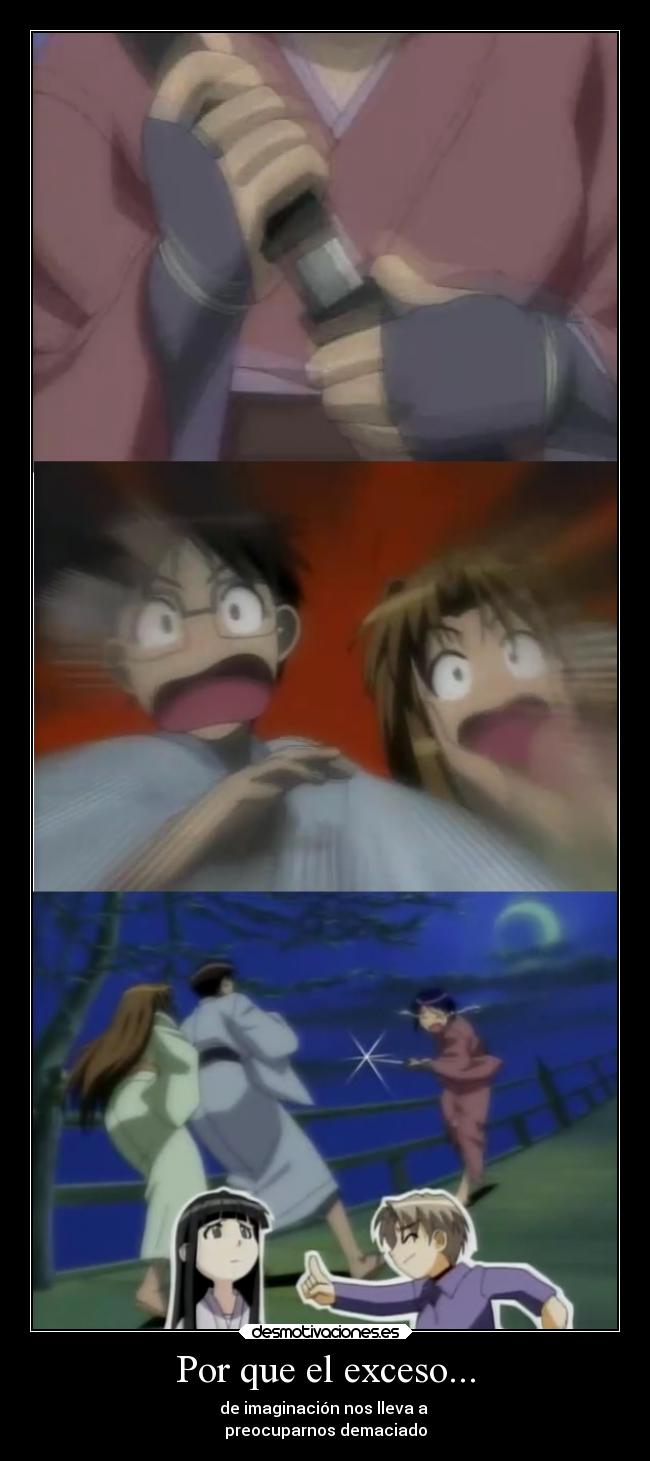 carteles anime love hina keitaro urashima naru narusegawa mitsune konno motoko aoyama desmotivaciones