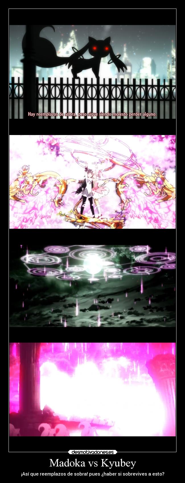 Madoka vs Kyubey - 