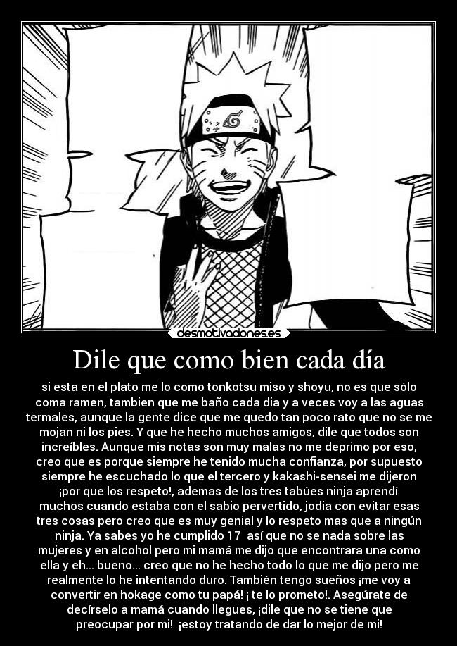 Dile que como bien cada día -