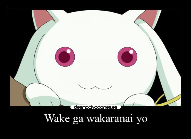 Wake ga wakaranai yo - 