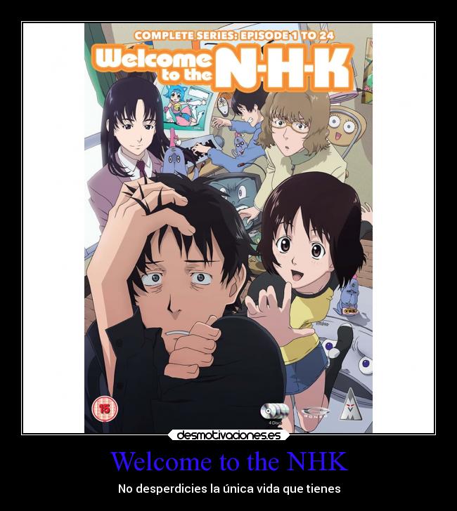 carteles anime vivir desmotivaciones