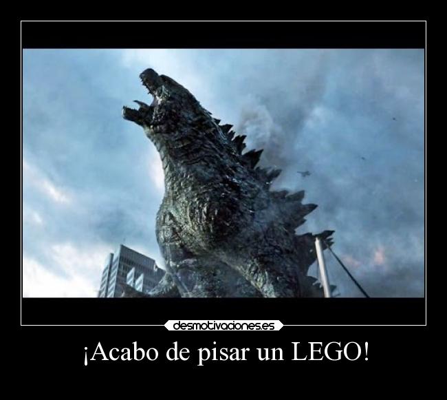 ¡Acabo de pisar un LEGO! - 