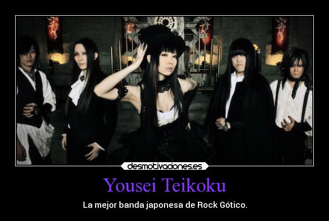 Yousei Teikoku - La mejor banda japonesa de Rock Gótico.