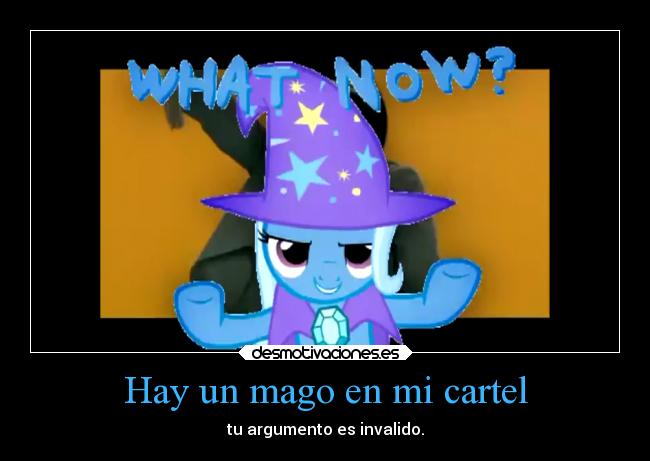 Hay un mago en mi cartel - 