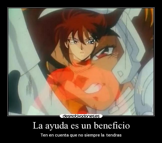 La ayuda es un beneficio - 