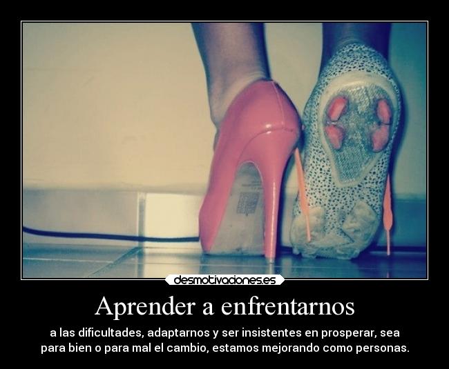 Aprender a enfrentarnos -