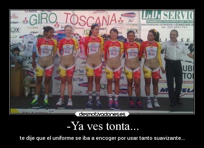 carteles bogota ciclistas colombianas simulan desnudez desmotivaciones