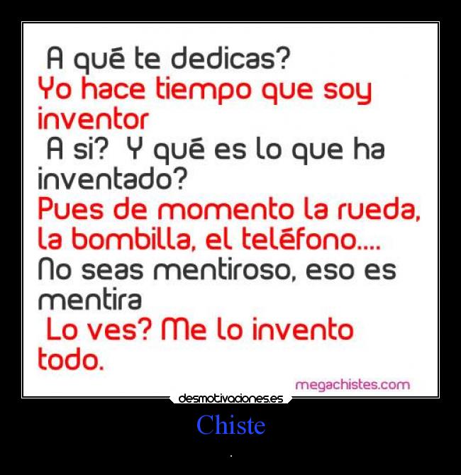 Chiste - 