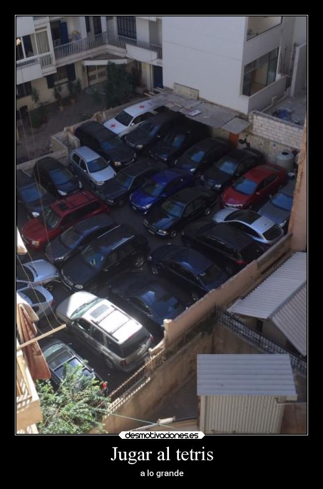 Jugar al tetris - a lo grande