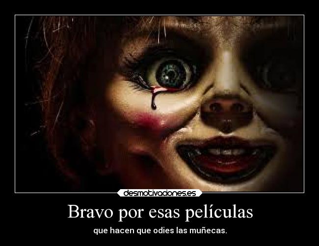 Bravo por esas películas -