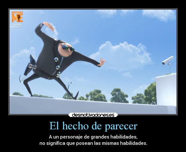 El hecho de parecer - 