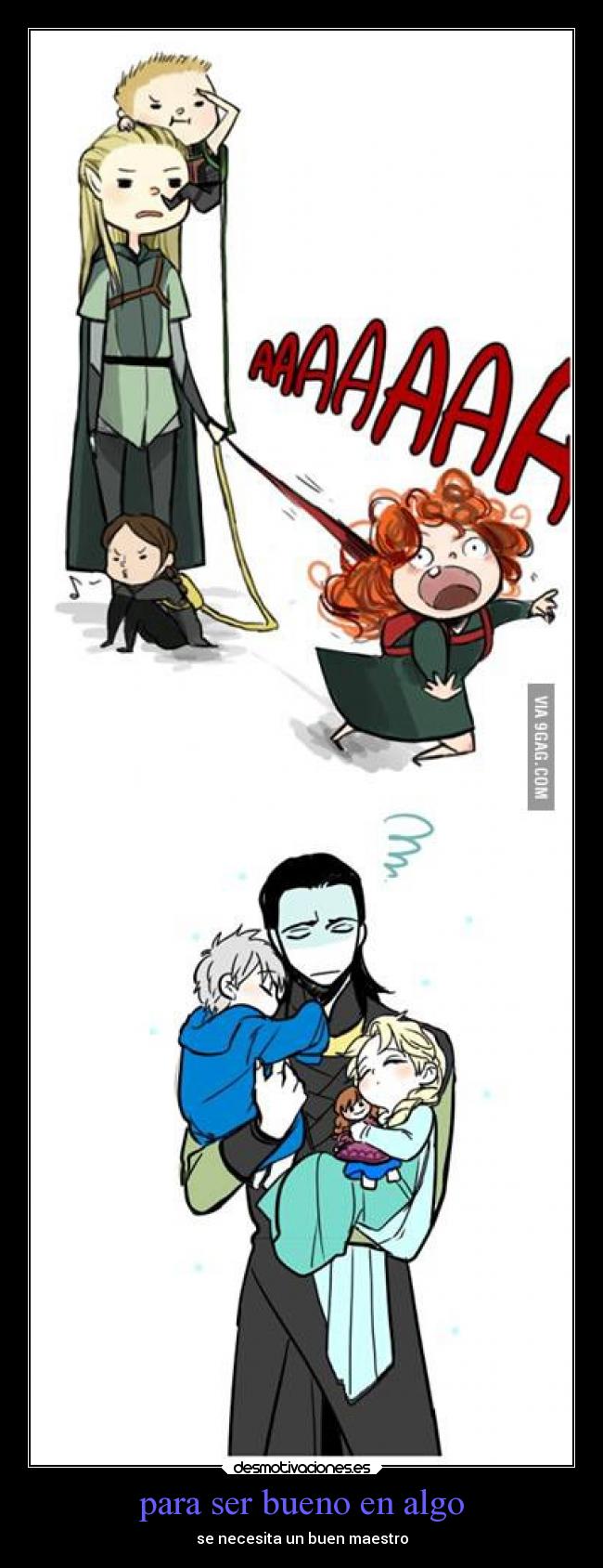 carteles cine legolas hawkeye katniss loki jack frost elsa desmotivaciones