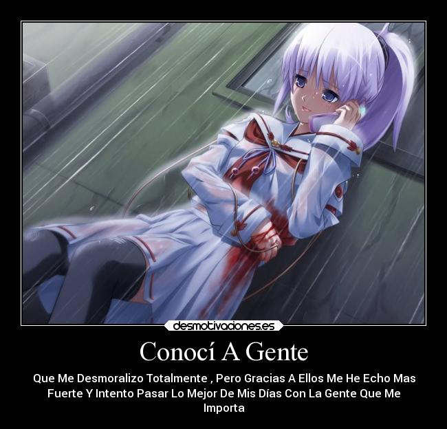 Conocí A Gente - 