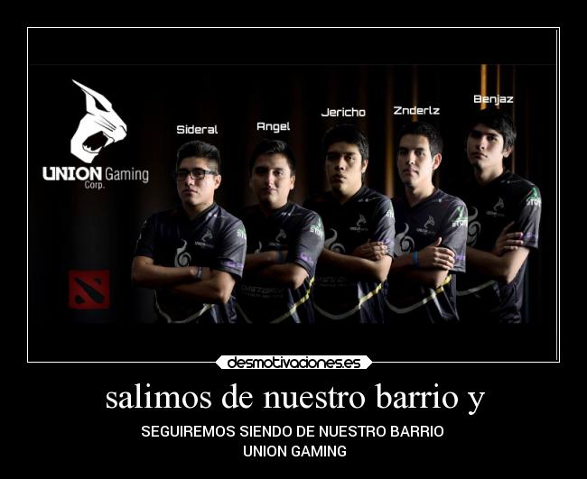 salimos de nuestro barrio y - 