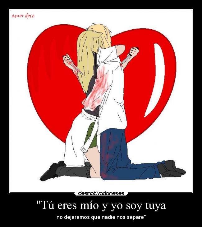 carteles corazon amor anime melon desmotivaciones