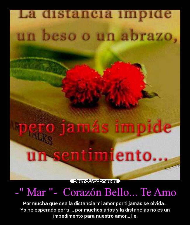 - Mar - Corazón Bello... Te Amo -