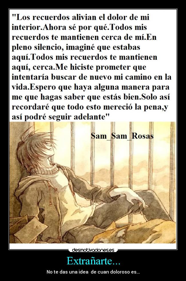 Extrañarte... - 