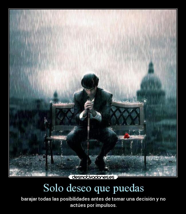 Solo deseo que puedas - 