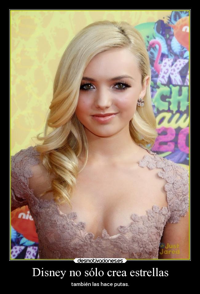 Disney no sólo crea estrellas - también las hace putas.