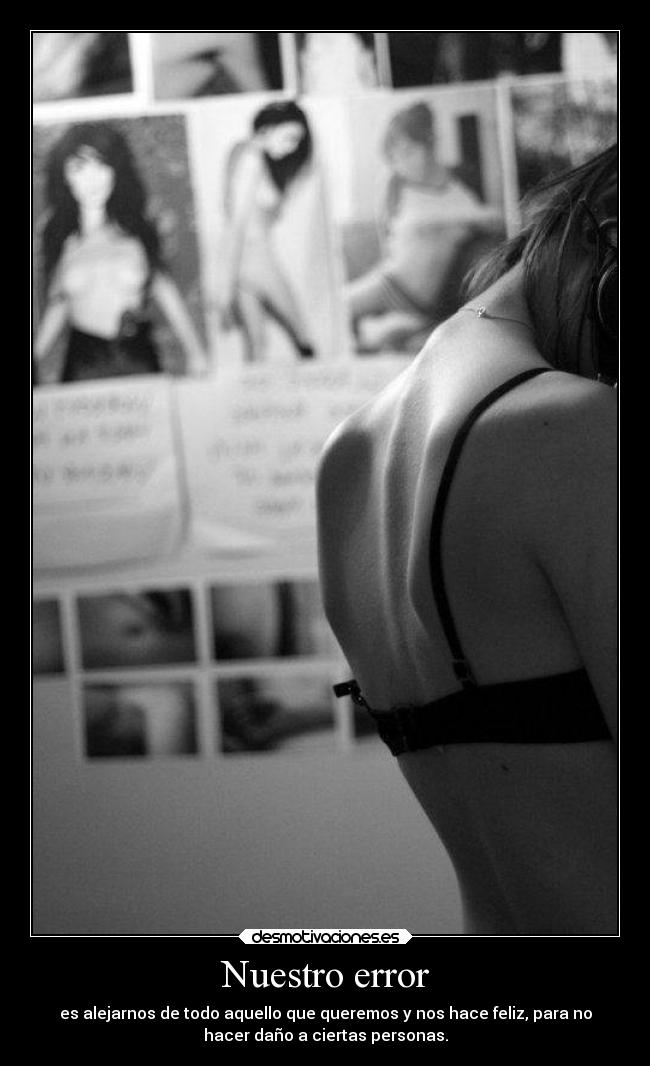 Nuestro error -