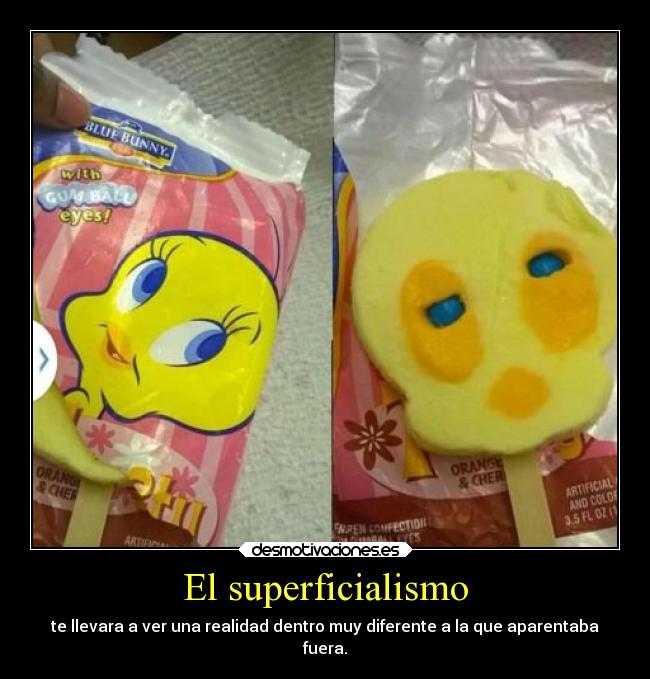 El superficialismo -