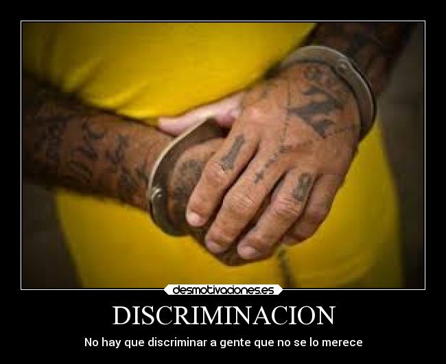DISCRIMINACION - 