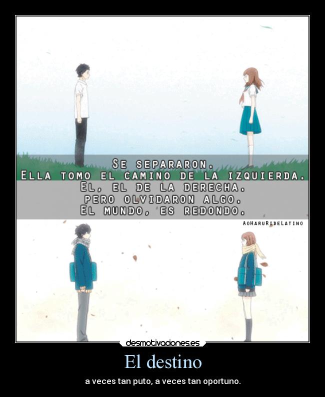 El destino -