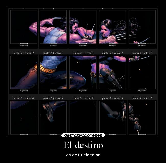 carteles destino destino wolverin x23 desmotivaciones