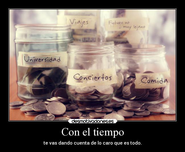 Con el tiempo -