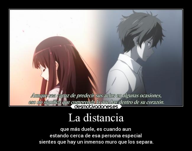 La distancia - 