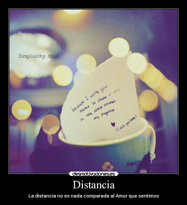 Distancia -