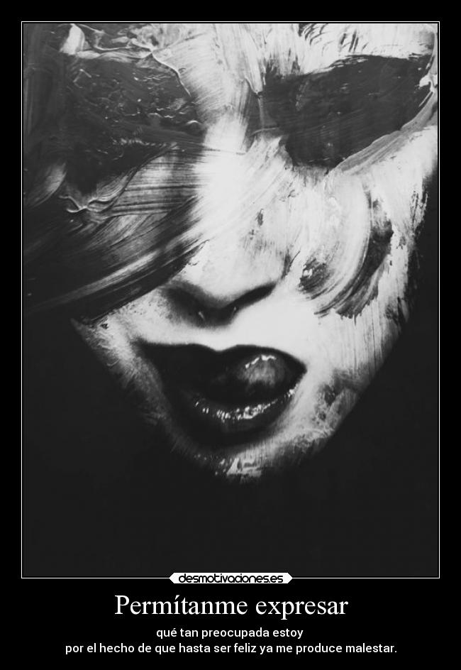 Permítanme expresar -