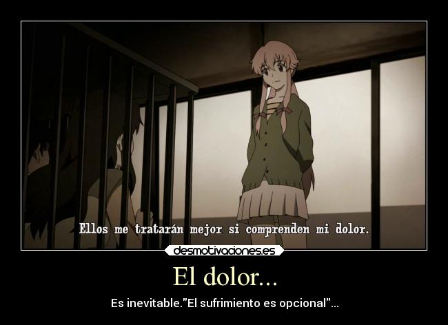 El dolor... - 