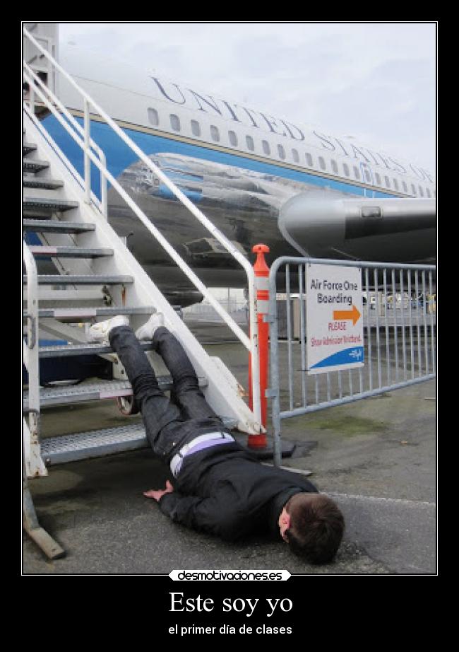 Este soy yo - el primer día de clases