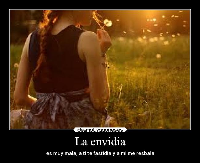 La envidia -