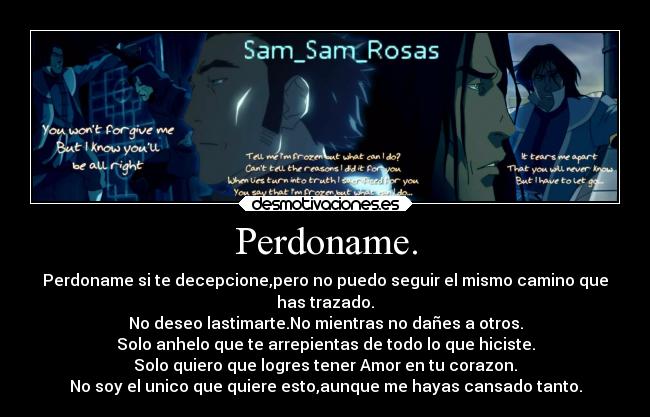 carteles esperanza padre familia anime avatar leyenda korra hija hermano plan oscuridad luz amon noatak tarrl desmotivaciones