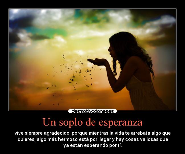 carteles esperanza promesas motivaciones esperanza desmotivaciones