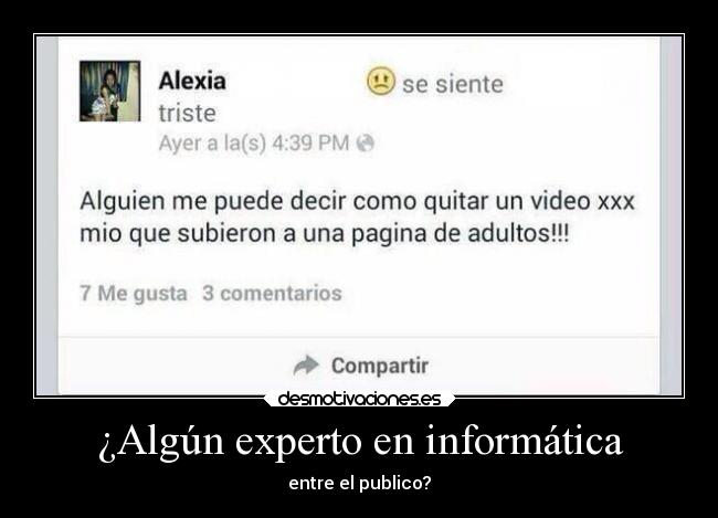 ¿Algún experto en informática - 