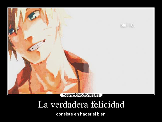 La verdadera felicidad - 