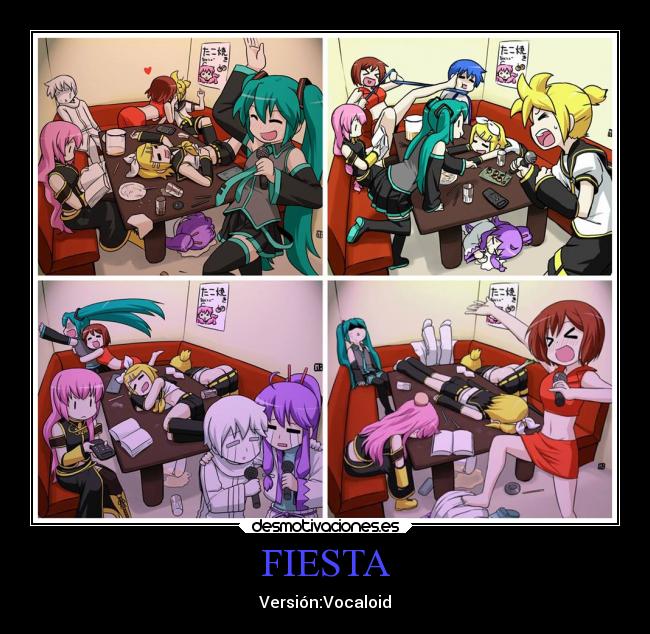FIESTA - Versión:Vocaloid